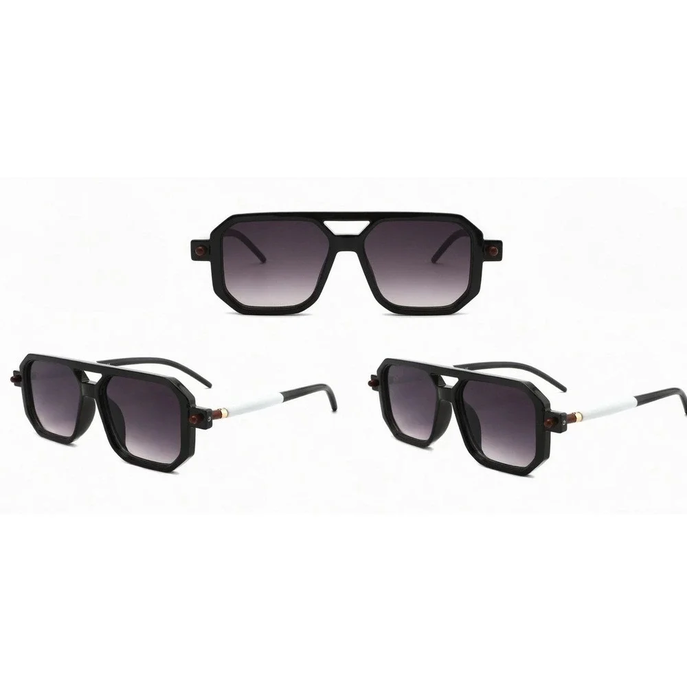 Mens Oversized Sunglasses‎ Black Gradient Lens Designer Fashion Driving Elegant
